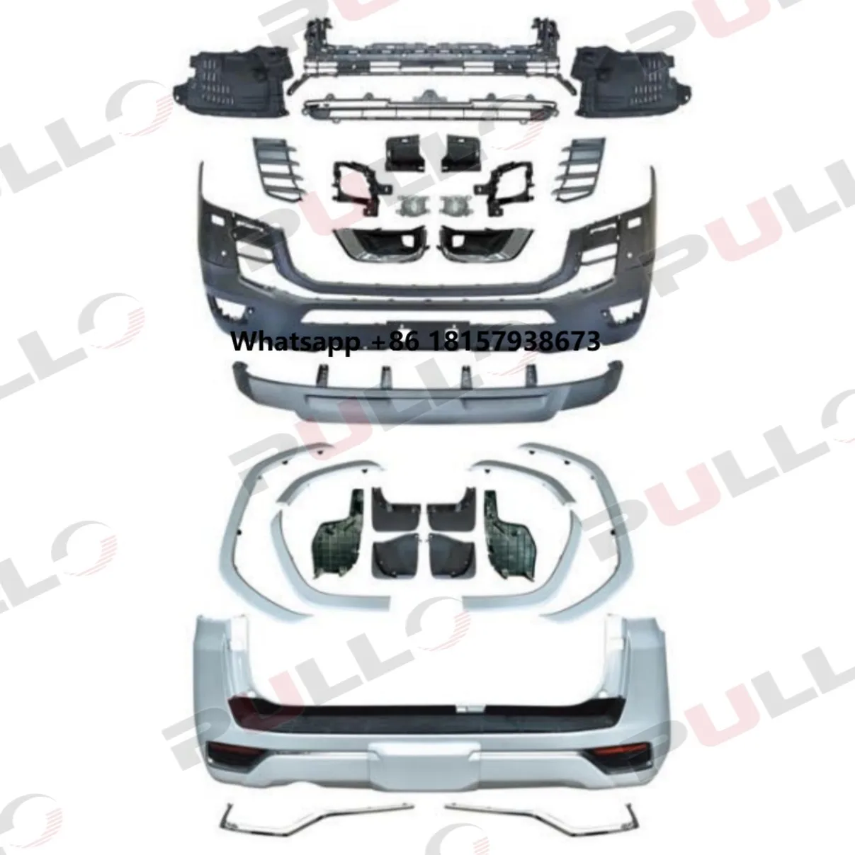 Hot Selling Front and Rear Bumper with Grille for Land Cruiser 300 2022-2023 Low to High Car Body Kit Car Parts
Hot Selling Front and Rear Bumper with Grille for Land Cruiser 300 2022-2023 Low to High Car Body Kit Car Parts