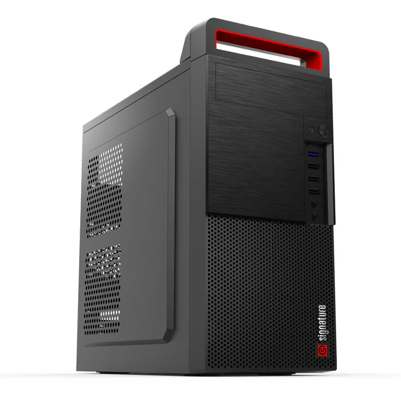 RD861 Mid Tower - Supports 320mm GPU, 120mm AIO, Rear 80mm Fan, M-ATX, ATX PSU, Brushed Front Panel
RD861 Mid Tower - Supports 320mm GPU, 120mm AIO, Rear 80mm Fan, M-ATX, ATX PSU, Brushed Front Panel