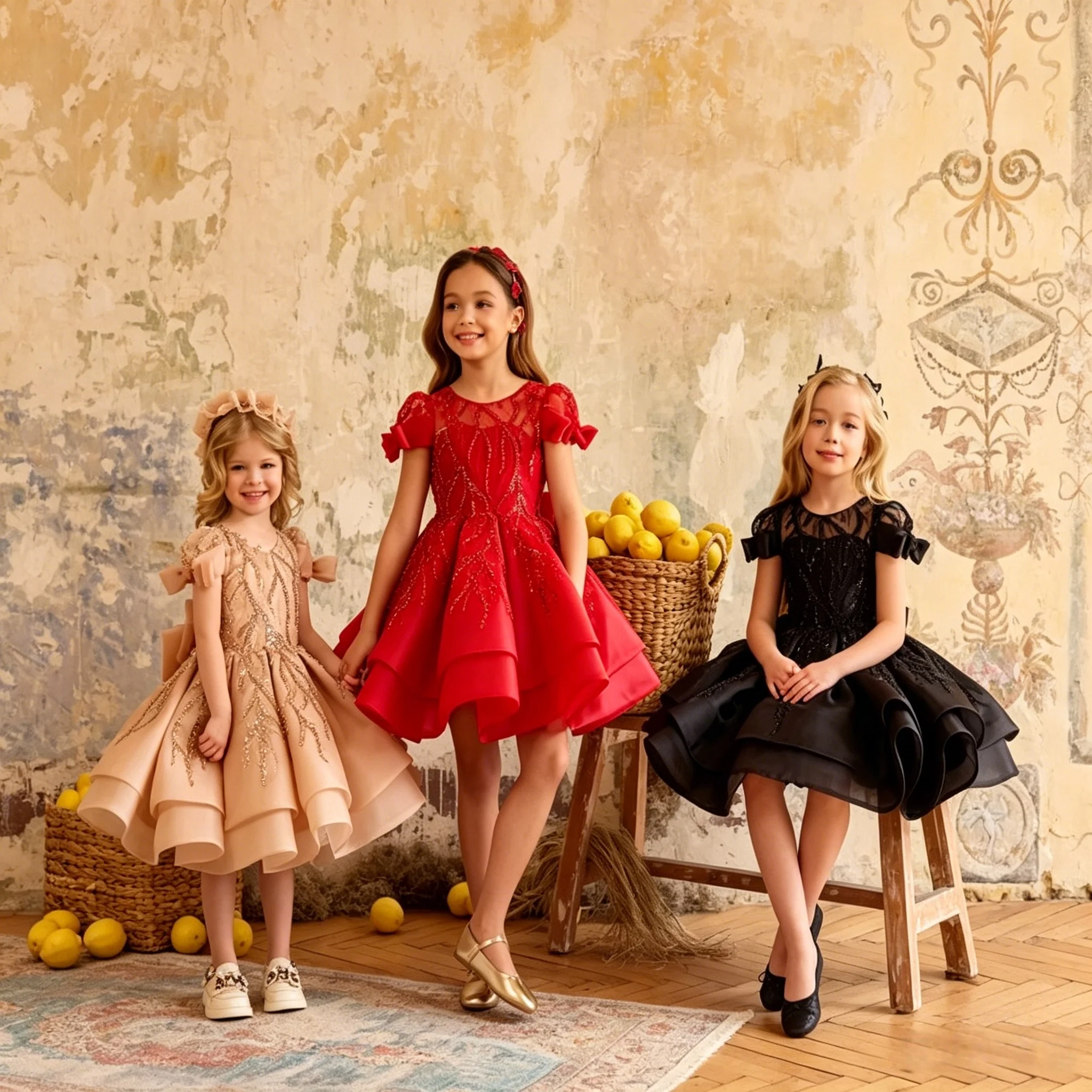 CUstom Kids short satin appliqué formal flower girl dress puff sleeves bead embroidered butterfly tulle tutu princess dress
CUstom Kids short satin appliqué formal flower girl dress puff sleeves bead embroidered butterfly tulle tutu princess dress