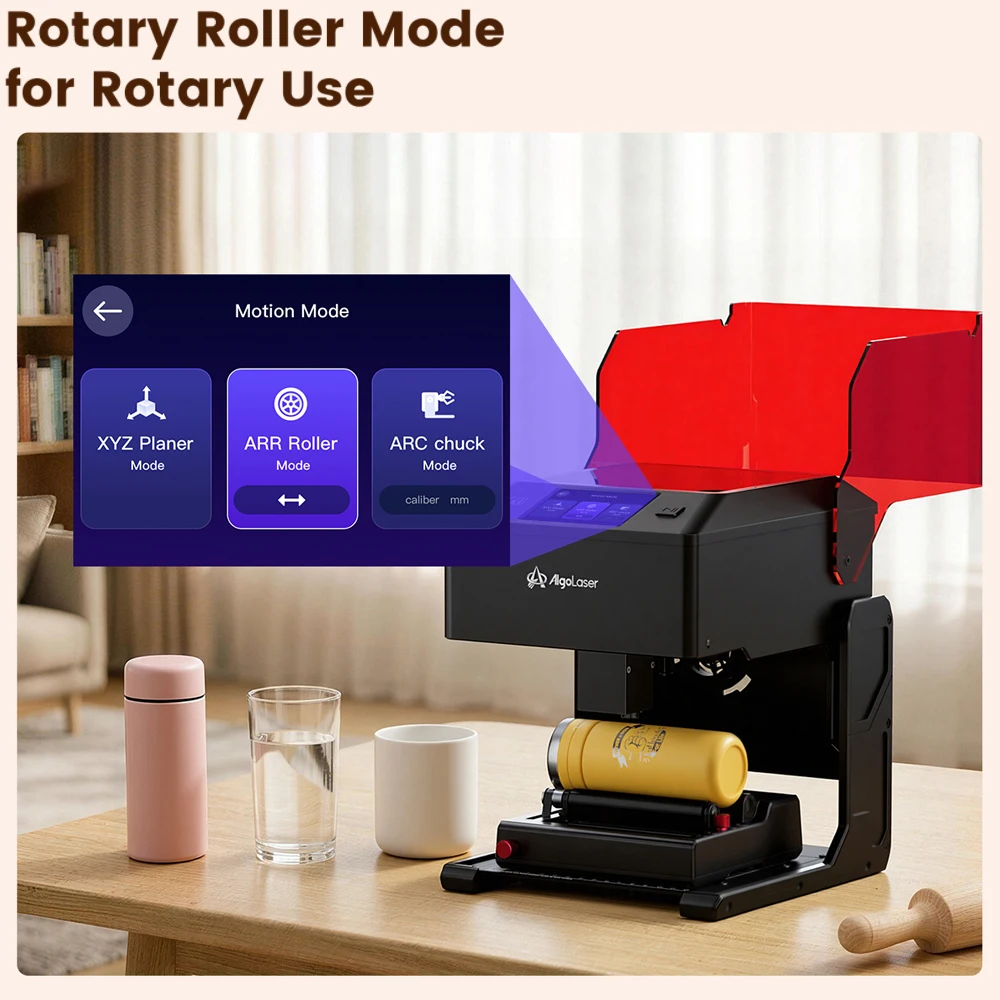 Smart Laser Engraver Cutter 3.5' Touchscreen AlgoOS Hand Draw Wireless Offline Functionality for Precision Engraving Cutting
Smart Laser Engraver Cutter 3.5' Touchscreen AlgoOS Hand Draw Wireless Offline Functionality for Precision Engraving Cutting