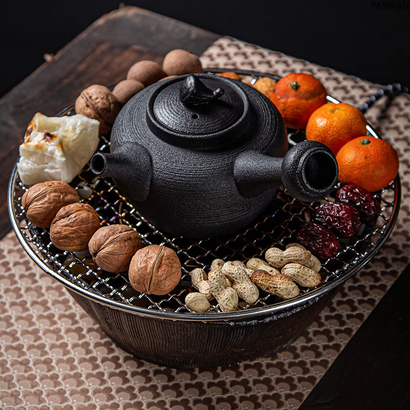 Roasted tea Roasted orange Electric ceramic stove Chinese ceramic teapot Tea maker Tea stove set
Roasted tea Roasted orange Electric ceramic stove Chinese ceramic teapot Tea maker Tea stove set