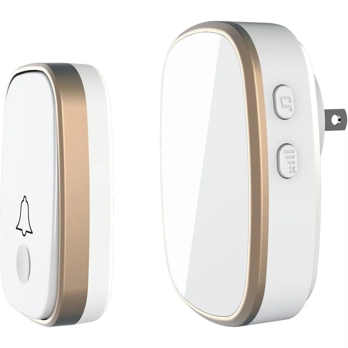 Wireless Doorbell with 1000ft Range, 52 Ringtones and 5 Volume Levels Including Mute Mode, LED Flashing
Wireless Doorbell with 1000ft Range, 52 Ringtones and 5 Volume Levels Including Mute Mode, LED Flashing