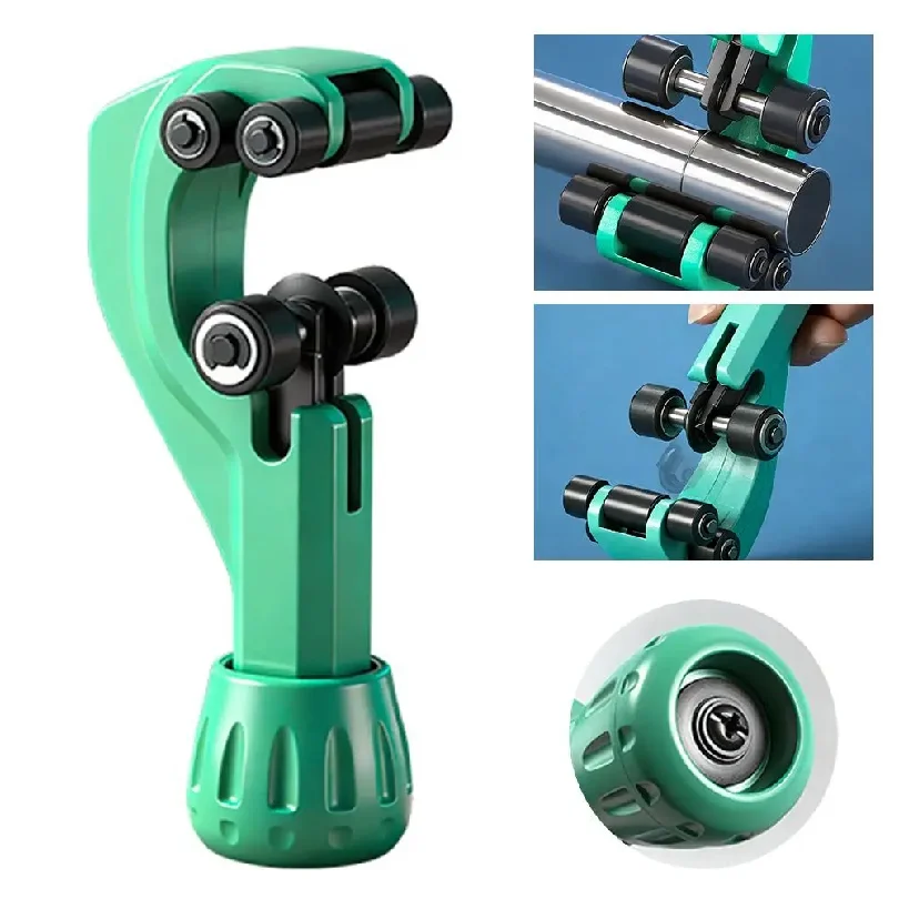 8-32mm Pipe Cutter Tool Stainless Steel Manual Pipe Cutter Double Bearing Gas Pipe water Pipe Cutter
8-32mm Pipe Cutter Tool Stainless Steel Manual Pipe Cutter Double Bearing Gas Pipe water Pipe Cutter