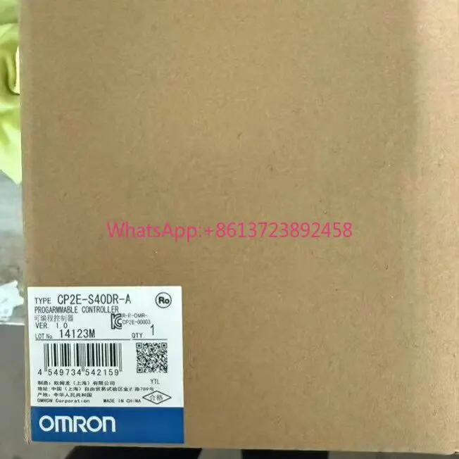 Omron CP2E-S40DR-A New Original
Omron CP2E-S40DR-A New Original