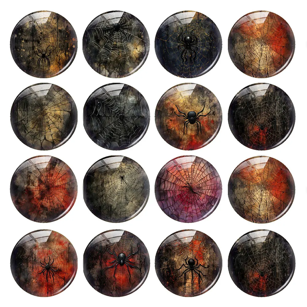 Handmade Halloween Spider Web Gothic Dark Photo Glass Cabochon Charms Flatback Demo Flat Back Cameo For Diy Jewelry Making
Handmade Halloween Spider Web Gothic Dark Photo Glass Cabochon Charms Flatback Demo Flat Back Cameo For Diy Jewelry Making