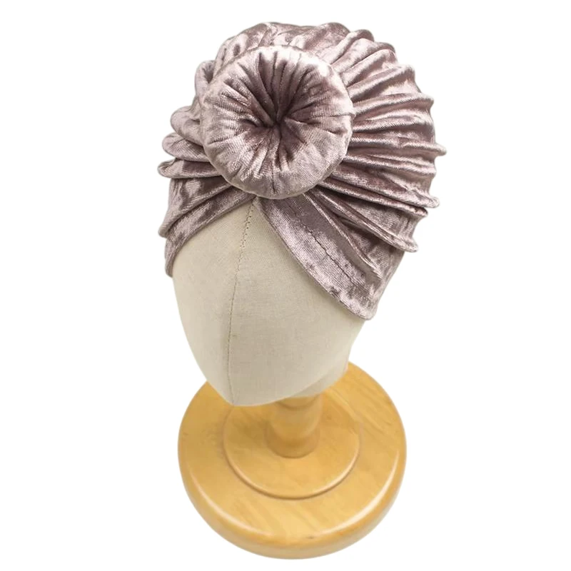 Soft Velvet Baby Turban Hat Warm Baby Girl Headwrap Beanie Hat For Newborn Infant Toddler Headwear Hospital Headwraps
Soft Velvet Baby Turban Hat Warm Baby Girl Headwrap Beanie Hat For Newborn Infant Toddler Headwear Hospital Headwraps