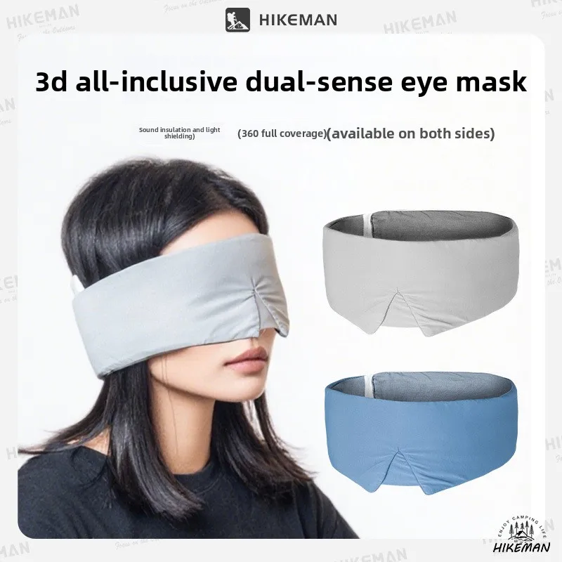 HIKEMAN Outdoor All-Inclusive Eye Mask Ice Silk Shading and Ventilation Travel Lunch Break Adjustable Double-Sided Eye Shield
HIKEMAN Outdoor All-Inclusive Eye Mask Ice Silk Shading and Ventilation Travel Lunch Break Adjustable Double-Sided Eye Shield