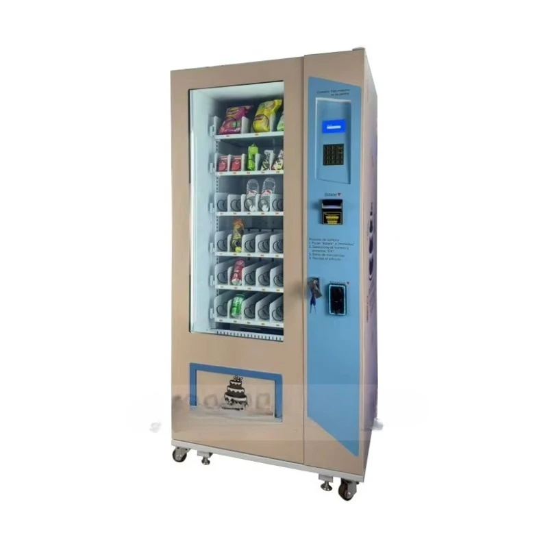 Customized Automatic Drink and Snack Vending Machine Supplier Hot Sell Food Vending Machine
Customized Automatic Drink and Snack Vending Machine Supplier Hot Sell Food Vending Machine