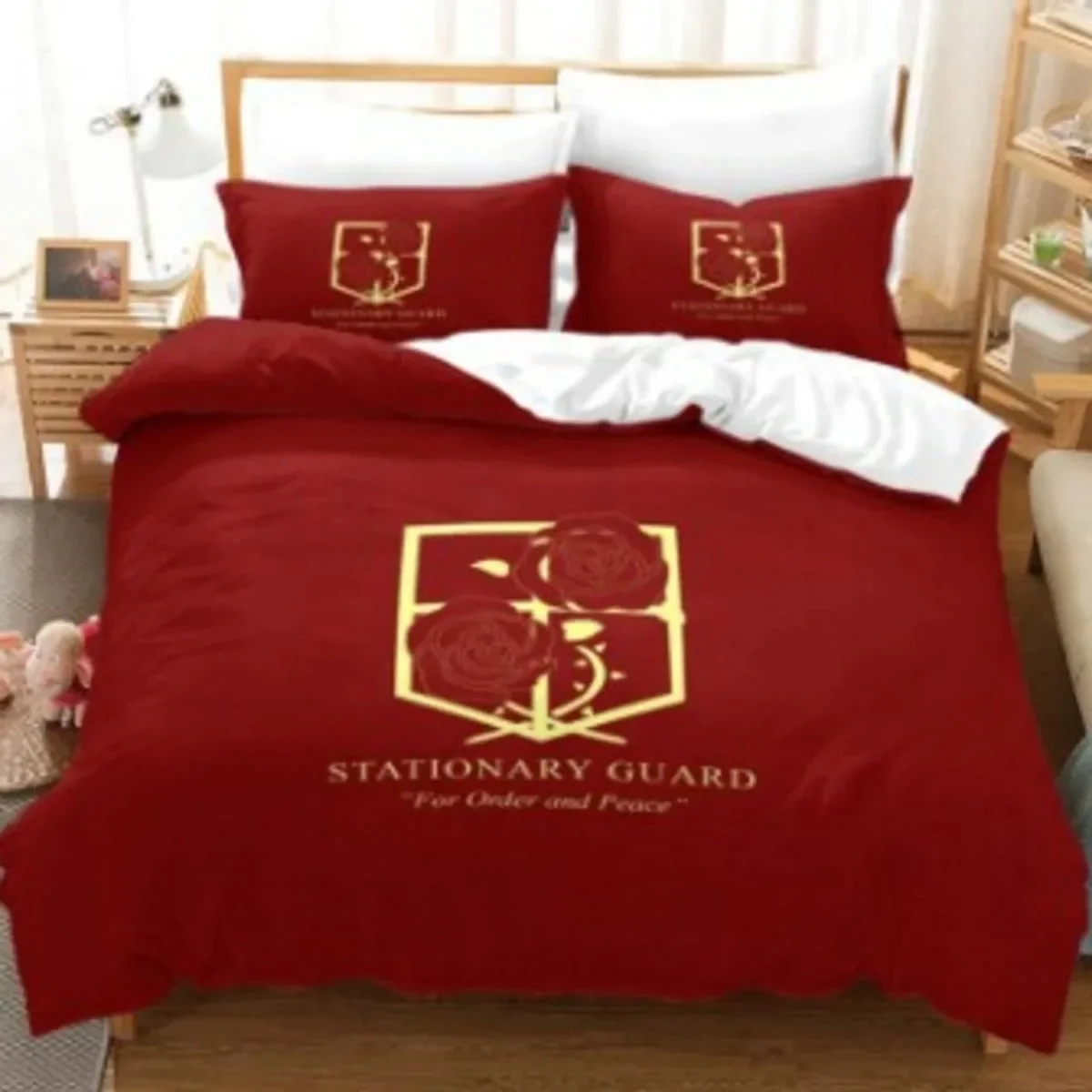 Anime Attack On Titan 3D Printed Comforter Bedding Set Duvet Cover Sets Pillowcases Bedclothes Bed Linen Queen King Single Size
Anime Attack On Titan 3D Printed Comforter Bedding Set Duvet Cover Sets Pillowcases Bedclothes Bed Linen Queen King Single Size