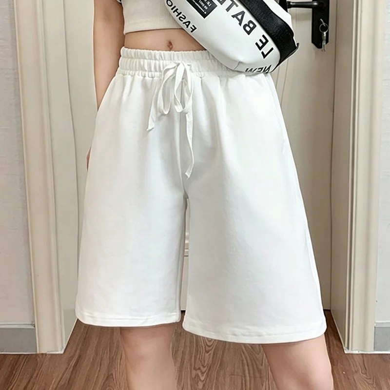 Summer Lady Fashion Solid Color Joggers Hot Sale Female Casual Baggy Short Pants Girls High Waist Thin Daily Shorts
Summer Lady Fashion Solid Color Joggers Hot Sale Female Casual Baggy Short Pants Girls High Waist Thin Daily Shorts