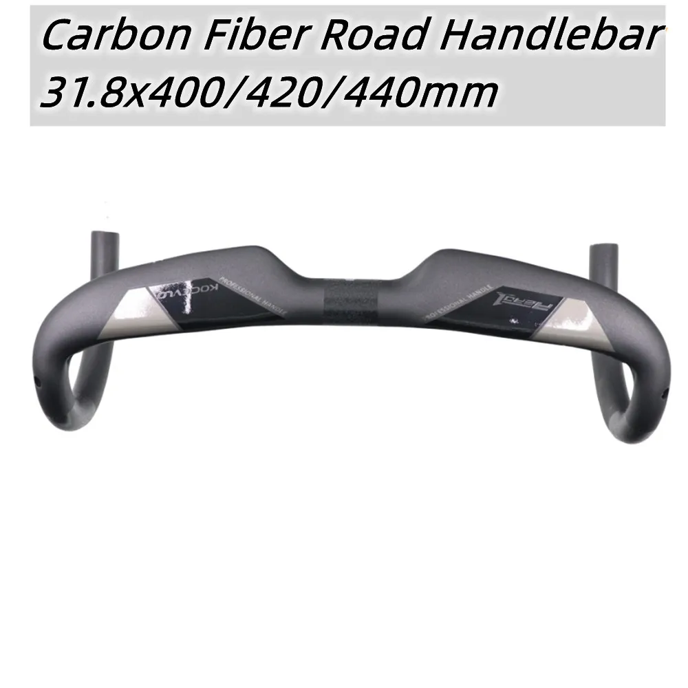 Carbon Fiber Road Bike Handlebar 31.8mm Stem Clamp Carbon Bicycle Handle Bent Bar UD Matte Road Drop Bar 400/420/440mm Accessori
Carbon Fiber Road Bike Handlebar 31.8mm Stem Clamp Carbon Bicycle Handle Bent Bar UD Matte Road Drop Bar 400/420/440mm Accessori
