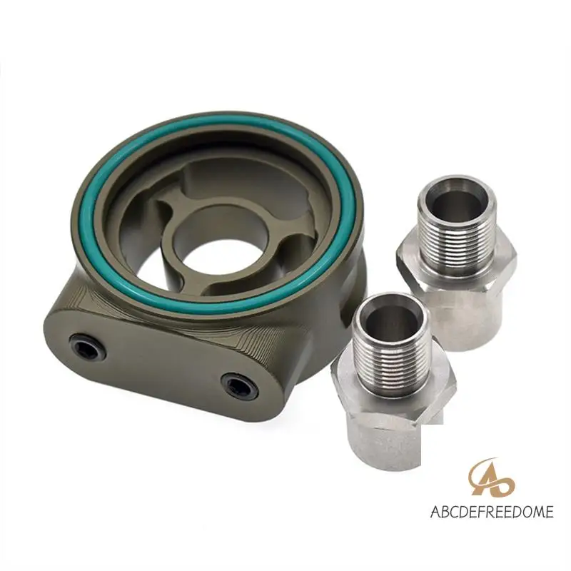 Алюминиевый масляный фильтр, адаптер для сэндвич-приборов, основание датчика M20-1,5 3/4-16UNF, универсальный датчик температуры масла 
Алюминиевый масляный фильтр, адаптер для сэндвич-приборов, основание датчика M20-1,5 3/4-16UNF, универсальный датчик температуры масла