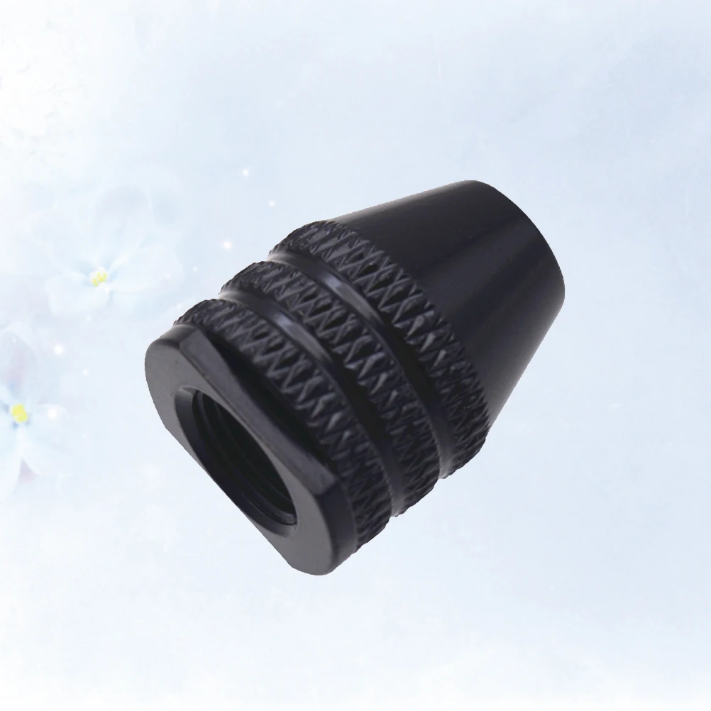 8X0.75Mm Black Short Universal Three-Jaw Keyless Drill Chuck 0.3-3.2Mm M8 Hole Aluminum Alloy Lightweight For Drill Impact
8X0.75Mm Black Short Universal Three-Jaw Keyless Drill Chuck 0.3-3.2Mm M8 Hole Aluminum Alloy Lightweight For Drill Impact