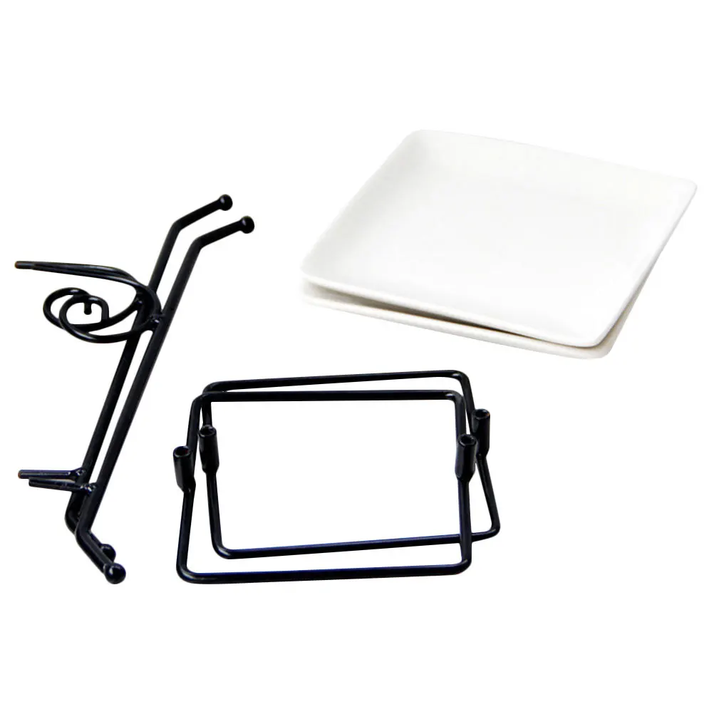 1Set Double Tier Cake Tray Ceramic Dessert Serving Stand for Fruits Candies Snacks Storage Iron Rack Detachable Multi-Function
1Set Double Tier Cake Tray Ceramic Dessert Serving Stand for Fruits Candies Snacks Storage Iron Rack Detachable Multi-Function