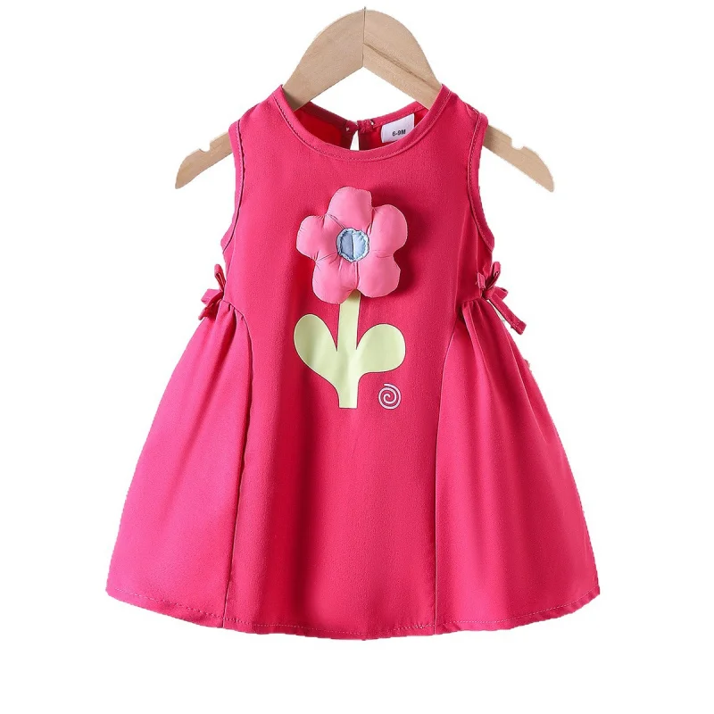2025Summer Casual Girls Dress Sleeveless Floral Puffy Dress for Toddlers and Young Children
2025Summer Casual Girls Dress Sleeveless Floral Puffy Dress for Toddlers and Young Children