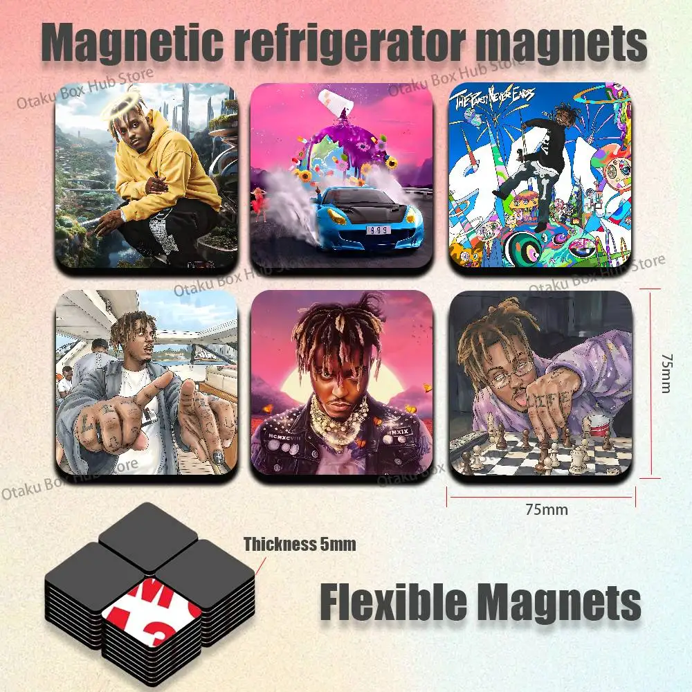 Rapper 999 J-Juice W-WRLD Magnetic Refrigerator Magnets Cute and Creative Refrigerator Magnets Souvenirs and Gifts
Rapper 999 J-Juice W-WRLD Magnetic Refrigerator Magnets Cute and Creative Refrigerator Magnets Souvenirs and Gifts