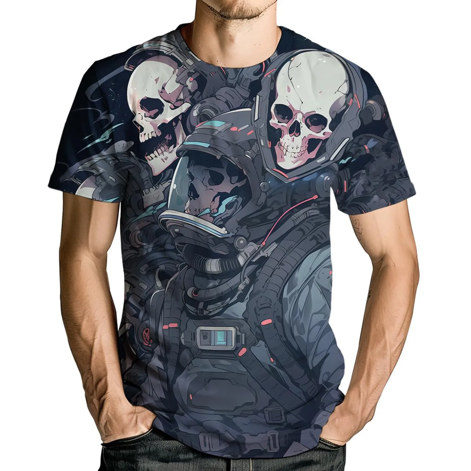 Men's Graphic Tshirt 3D Print Skeleton Shirt For Men Funny Tees Top Mens T Shirts Mens Skull Pattern T-shirt Summer Tee Tops
Men's Graphic Tshirt 3D Print Skeleton Shirt For Men Funny Tees Top Mens T Shirts Mens Skull Pattern T-shirt Summer Tee Tops