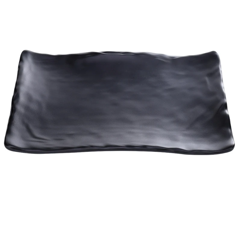 Специальная тарелка для барбекю, прямоугольная меламиновая пластиковая черная креативная тарелка
Специальная тарелка для барбекю, прямоугольная меламиновая пластиковая черная креативная тарелка