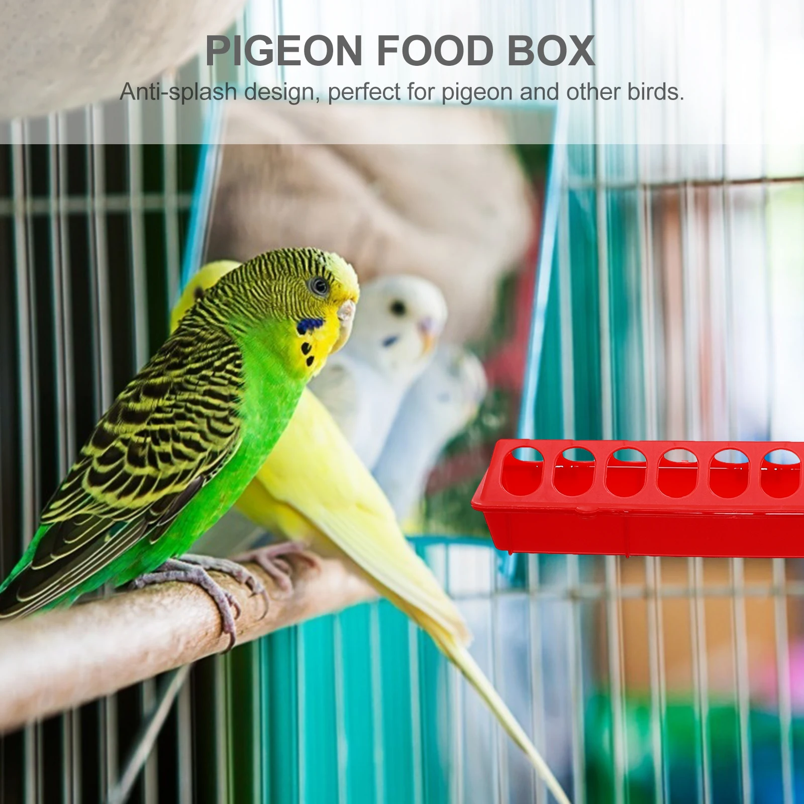 2pcs Pigeon Feeding Trough 500x125x80mm Red Easy Clean Durable Bird Cage Supplies Pet Feeding Utensils Long Trough Pigeon Food
2pcs Pigeon Feeding Trough 500x125x80mm Red Easy Clean Durable Bird Cage Supplies Pet Feeding Utensils Long Trough Pigeon Food