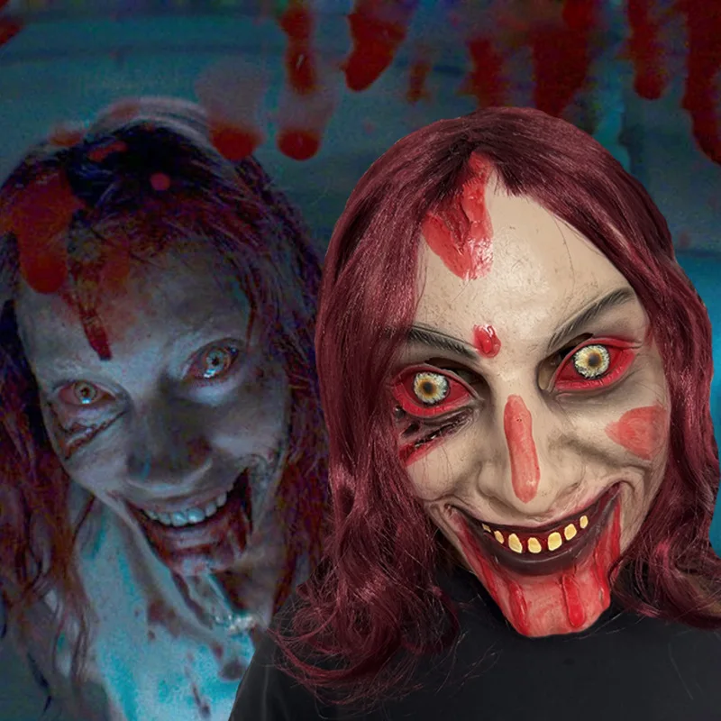 Evil Dead Rise Latex Mask Cosplay Rave Horror Killer Full Face Creepy Masks Masquerade Halloween Party Perform Costume Props
Evil Dead Rise Latex Mask Cosplay Rave Horror Killer Full Face Creepy Masks Masquerade Halloween Party Perform Costume Props