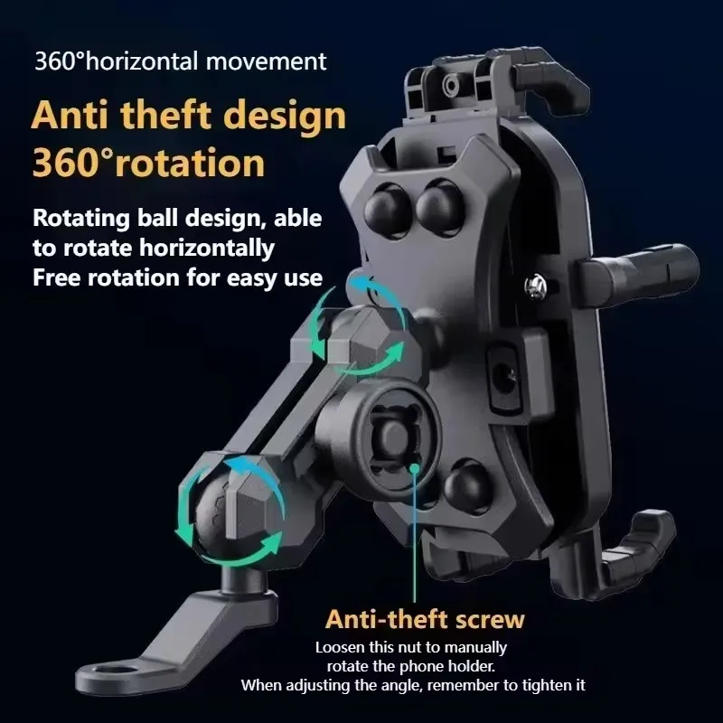 Motorcycle Handlebar Cell Phone Holder Aluminum Waterproof Mobile Mirrors Support Wireless Navigation Mount Charger Bike Bracket
Motorcycle Handlebar Cell Phone Holder Aluminum Waterproof Mobile Mirrors Support Wireless Navigation Mount Charger Bike Bracket