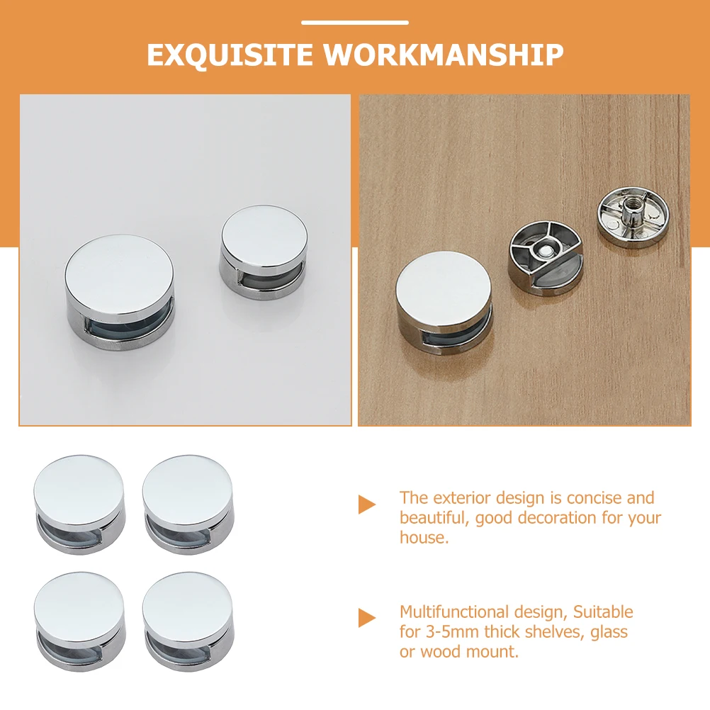 4Pcs Mirror Clips Metal U Bracket Glass Shelf Holders for Home Decoration
4Pcs Mirror Clips Metal U Bracket Glass Shelf Holders for Home Decoration