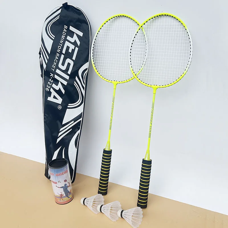 Флуоресцентная ракетка для бадминтона из ферросплава для любителей, юниоров, молодежи и взрослых, набор из двух ракеток с бесплатным мячом
Флуоресцентная ракетка для бадминтона из ферросплава для любителей, юниоров, молодежи и взрослых, набор из двух ракеток с бесплатным мячом