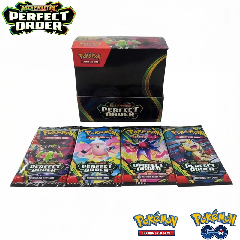 360Pcs Pokemon Card MEGA EVOLUTION PERFECT ORDER English Version Pokemon Booster Battle Transaction Card
360Pcs Pokemon Card MEGA EVOLUTION PERFECT ORDER English Version Pokemon Booster Battle Transaction Card