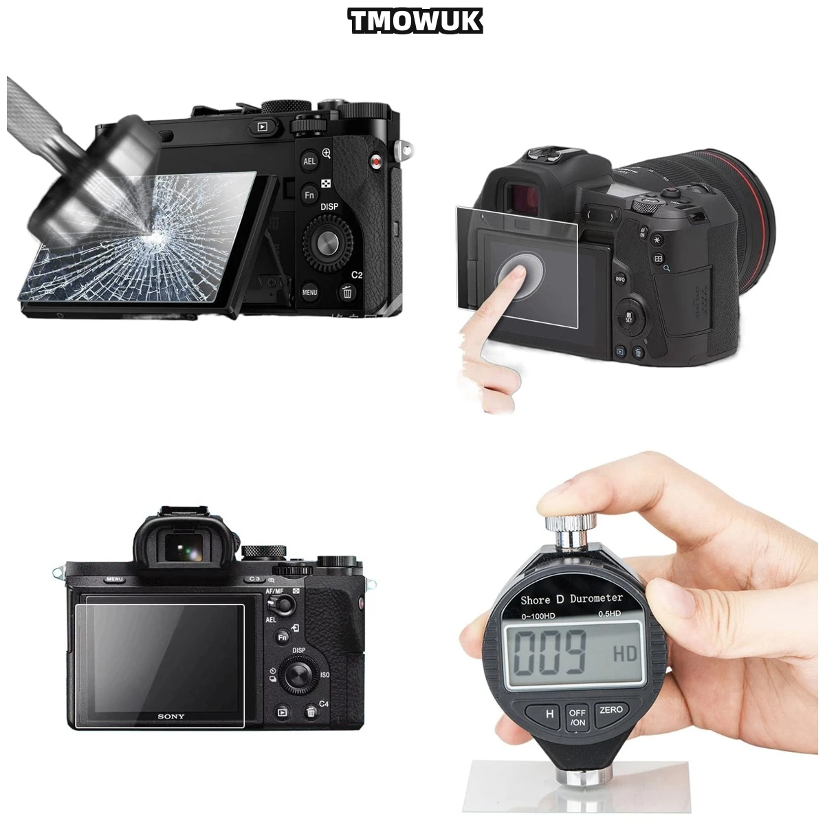 Tempered Glass Film For Sony A7 A7R A7S HX300 HX400 With 9H Hardness HD Clear Anti-Scratch LCD Protection
Tempered Glass Film For Sony A7 A7R A7S HX300 HX400 With 9H Hardness HD Clear Anti-Scratch LCD Protection