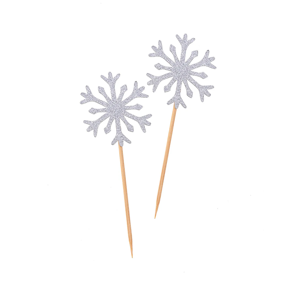 5Pcs Glitter Snowflake Cupcake Toppers Wedding Engagement Party Picks Cake Decorations Safe Bamboo Sticks Cupcake Topper
5Pcs Glitter Snowflake Cupcake Toppers Wedding Engagement Party Picks Cake Decorations Safe Bamboo Sticks Cupcake Topper