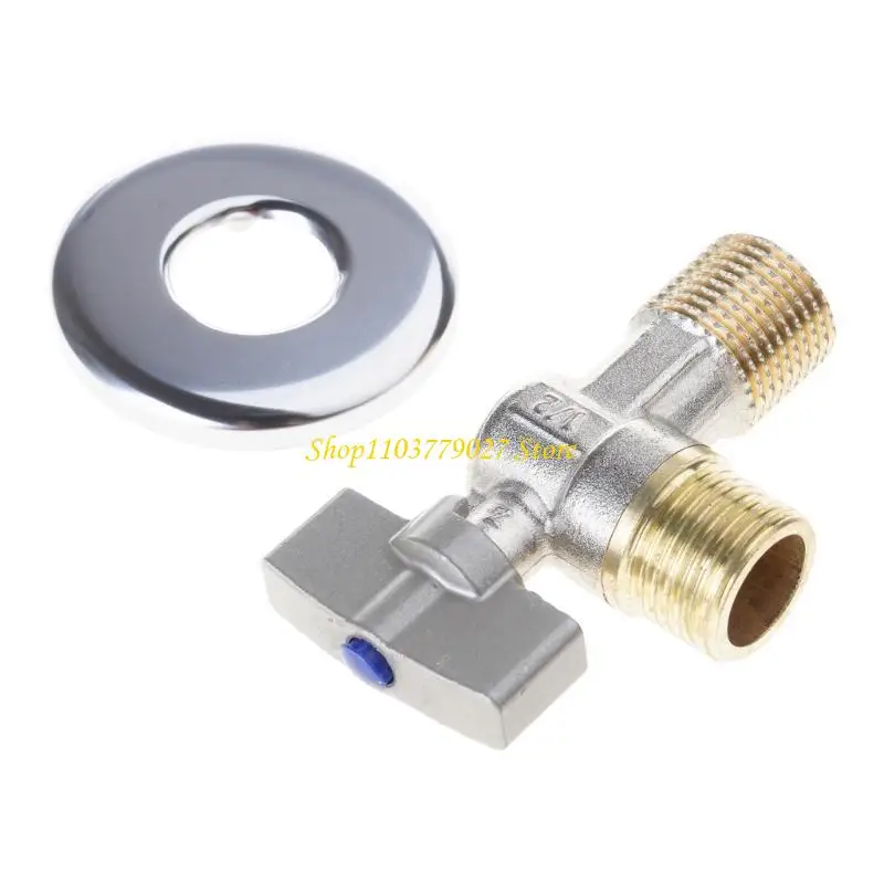 C4DF Brass Turn Shutoff Valves 1/2" Connection Heavy Duty Stops Valves Quick Fixing for Water Heater & Sink Faucet
C4DF Brass Turn Shutoff Valves 1/2" Connection Heavy Duty Stops Valves Quick Fixing for Water Heater & Sink Faucet