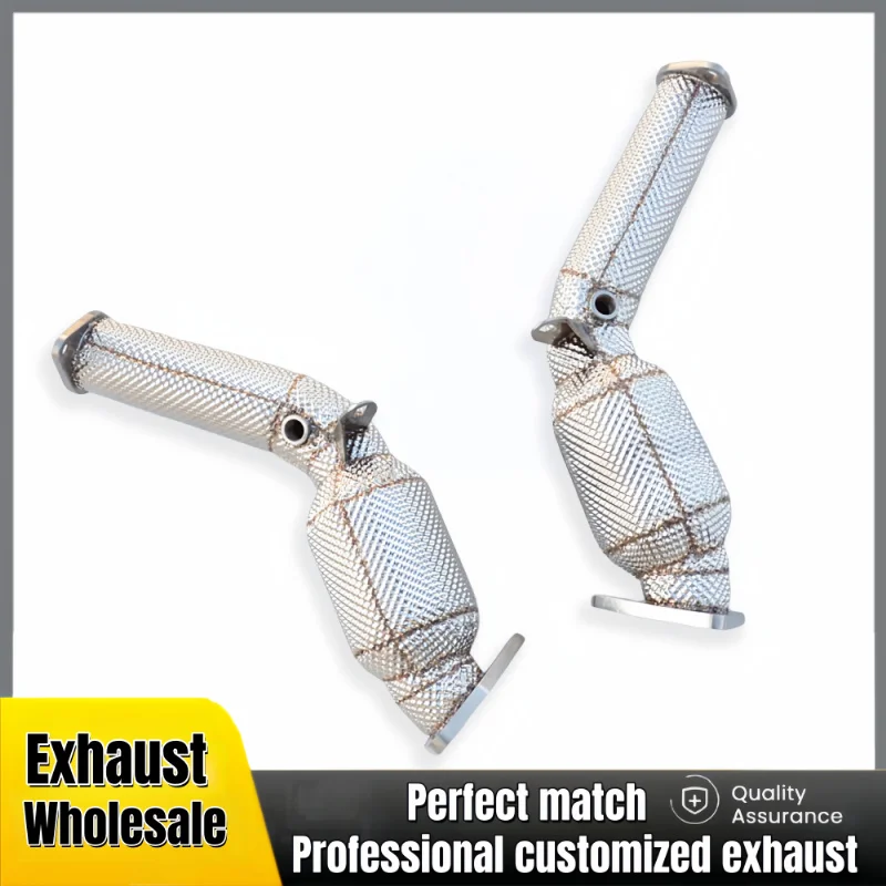 Insulated Downpipe Exhaust System for Infiniti G37 G25 G35 2003-2018 Performance Exhaust Pipe Catalytic Converter Power Upgrade
Insulated Downpipe Exhaust System for Infiniti G37 G25 G35 2003-2018 Performance Exhaust Pipe Catalytic Converter Power Upgrade