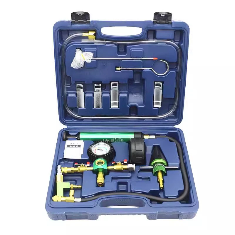 Updated Radiator Pressure Tester Kit Coolant Vacuum Refill Kit Automotive Cooling System Pressure Tester Kit with Carrying Case
Updated Radiator Pressure Tester Kit Coolant Vacuum Refill Kit Automotive Cooling System Pressure Tester Kit with Carrying Case