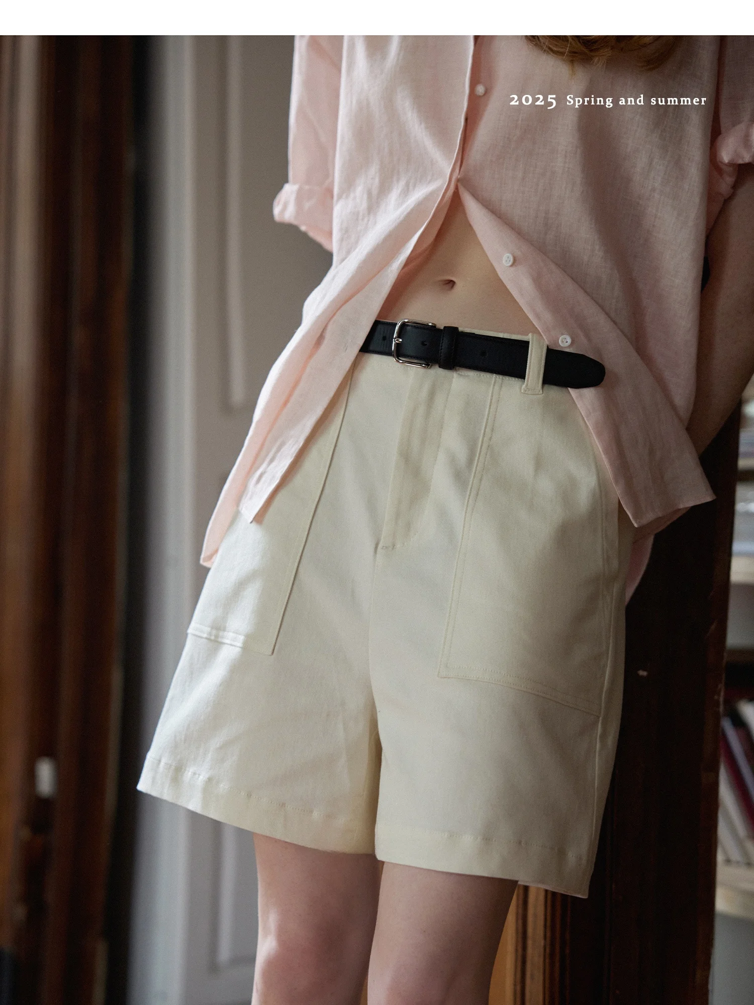 Nice People 2025SS Cotton Denim Snowflake Craft Large Pocket Small A-Line Versatile Shorts Artistic Commute Style Casual Pants
Nice People 2025SS Cotton Denim Snowflake Craft Large Pocket Small A-Line Versatile Shorts Artistic Commute Style Casual Pants