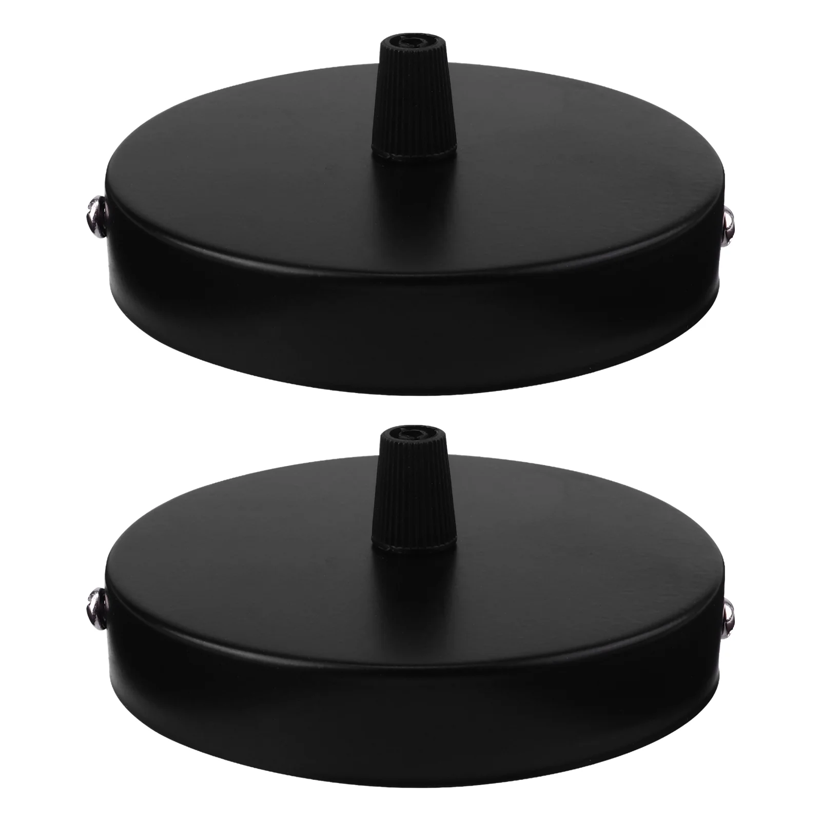 2 Pcs Circular Pendant Lamp Base Black Chandelier Ceiling Light Fixture Rust Proof Easy Install Smooth
2 Pcs Circular Pendant Lamp Base Black Chandelier Ceiling Light Fixture Rust Proof Easy Install Smooth