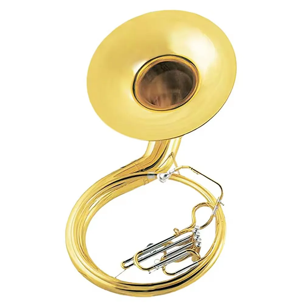 Hooqu OEM Factory Professional Bb Sousaphone Wind Instrument Gold Lacquer / Silver Plated
Hooqu OEM Factory Professional Bb Sousaphone Wind Instrument Gold Lacquer / Silver Plated