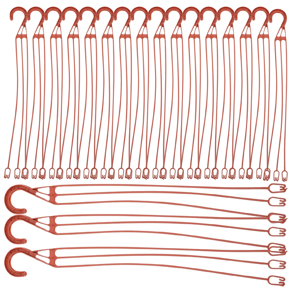 30pcs Red Ej370 Plastic Flowerpot Hooks Durable Hanging Plant Hangers Compact Gardening Accessories Succulents
30pcs Red Ej370 Plastic Flowerpot Hooks Durable Hanging Plant Hangers Compact Gardening Accessories Succulents