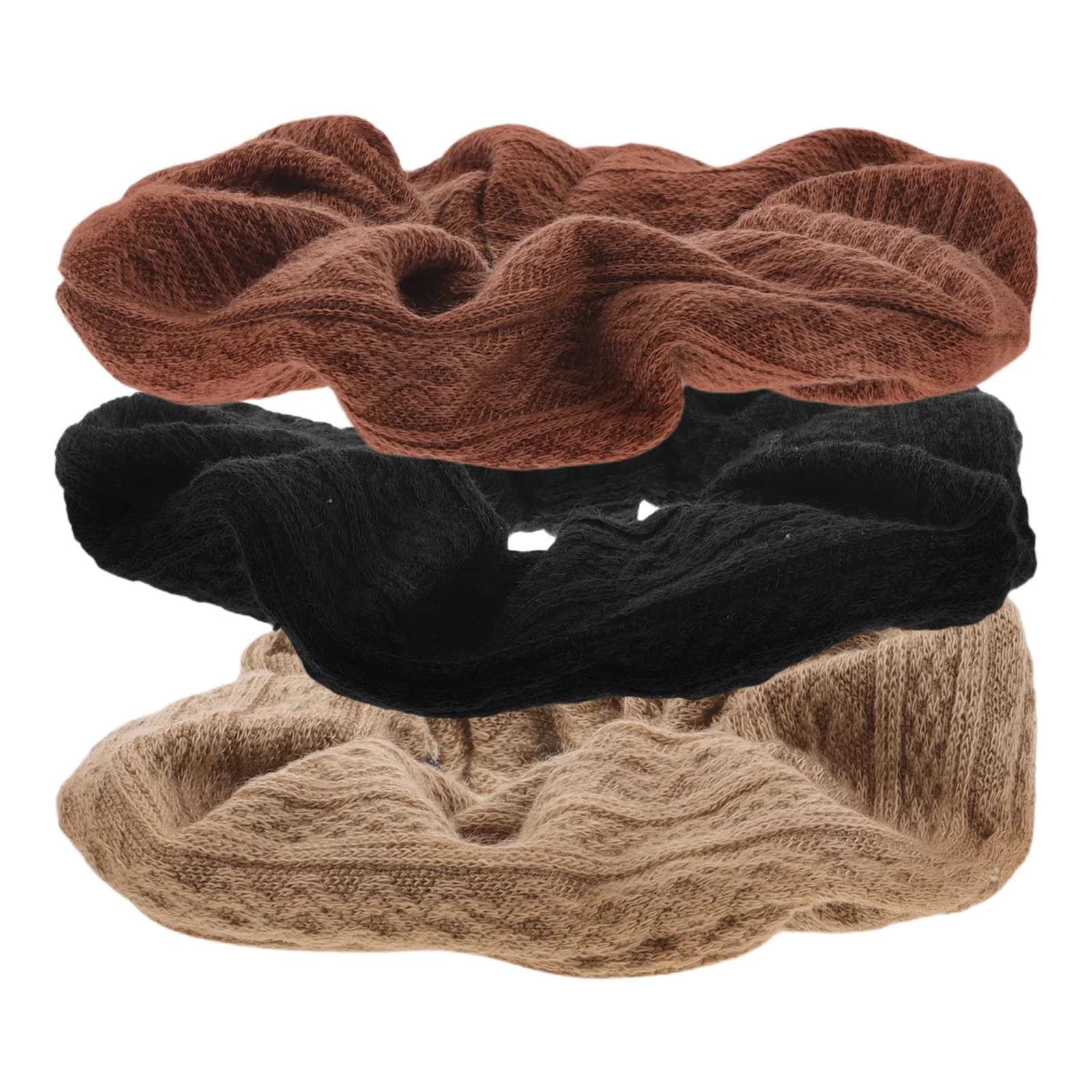 3Pcs Knit Hair Scrunchies Large Elastic Hair Ties Vintage Milk Coffee Color Ponytail Holders for Women Women Headdress
3Pcs Knit Hair Scrunchies Large Elastic Hair Ties Vintage Milk Coffee Color Ponytail Holders for Women Women Headdress