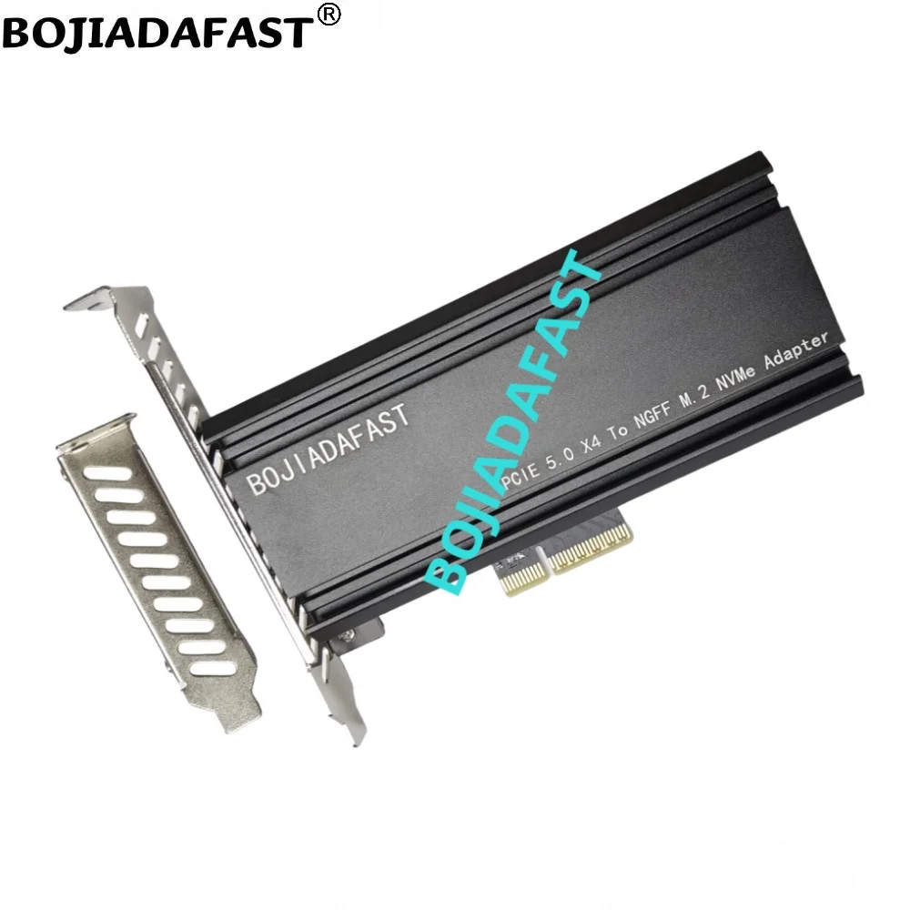Карта адаптера PCI-E 5.0 4X PCIe X4 к NGFF M.2 Key-M 2280 GEN5 M2 NVME SSD с алюминиевым радиатором
Карта адаптера PCI-E 5.0 4X PCIe X4 к NGFF M.2 Key-M 2280 GEN5 M2 NVME SSD с алюминиевым радиатором