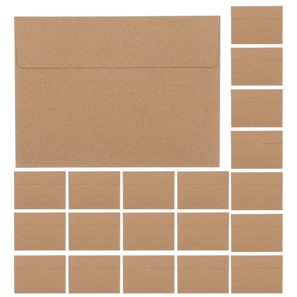 60Pcs Brown Kraft Paper Self Adhesive Envelopes A7 Size for Business Wedding Invitation Greeting Card Mailing Bulk Pack
60Pcs Brown Kraft Paper Self Adhesive Envelopes A7 Size for Business Wedding Invitation Greeting Card Mailing Bulk Pack