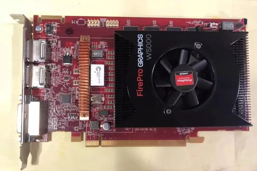 Radeon FirePro W5000 2GB GDDR5 Dual DisplayPort DVI Graphics Card