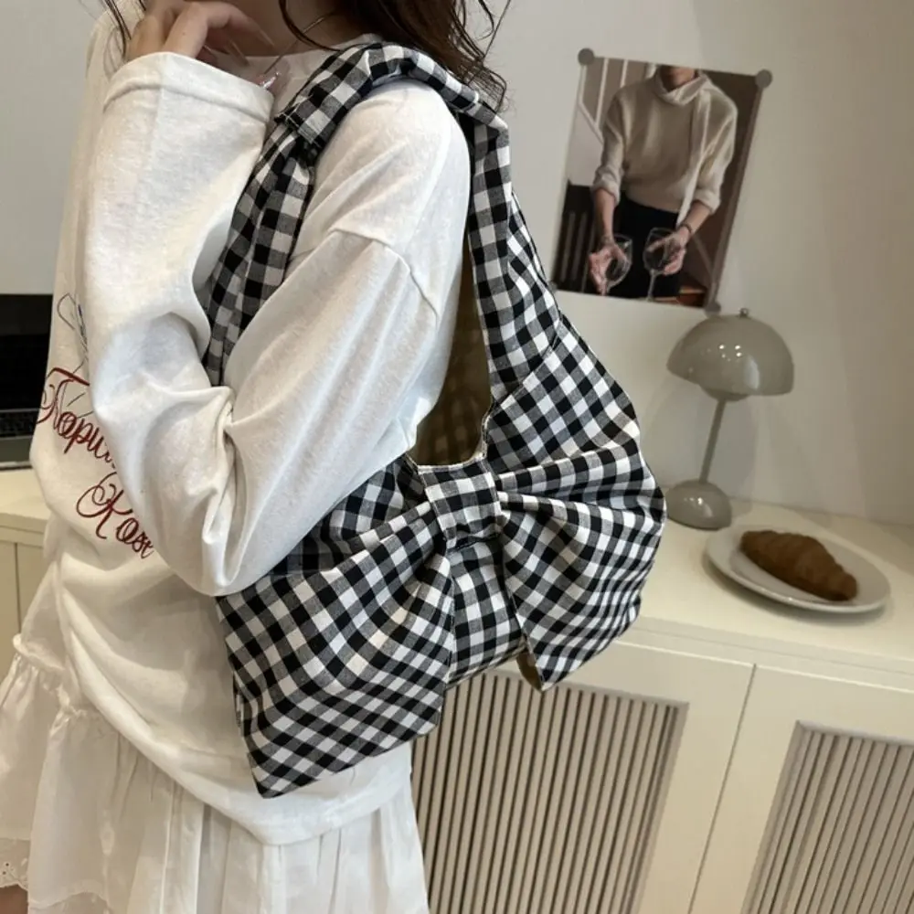 All-match Korean Style Bow Shoulder Bag Bowknot Fashion Canvas Vest Bag Cloth Large Capacity Handbag Women
All-match Korean Style Bow Shoulder Bag Bowknot Fashion Canvas Vest Bag Cloth Large Capacity Handbag Women