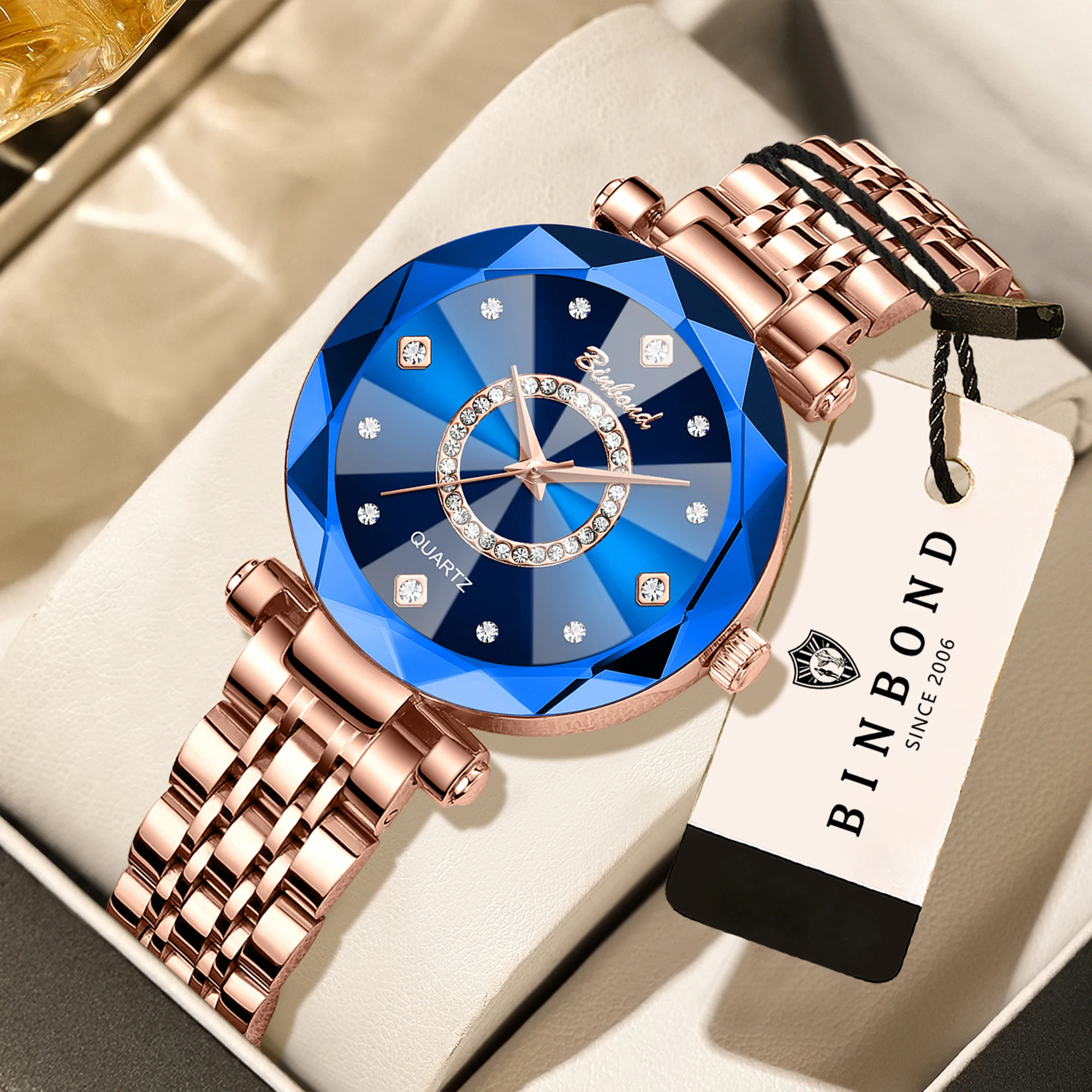BINBOND Orginal Heart Of The Ocean Quartz Wristwatches For Women Luxury Luminous Waterproof women's Watches Ladies Casual Reloj
BINBOND Orginal Heart Of The Ocean Quartz Wristwatches For Women Luxury Luminous Waterproof women's Watches Ladies Casual Reloj