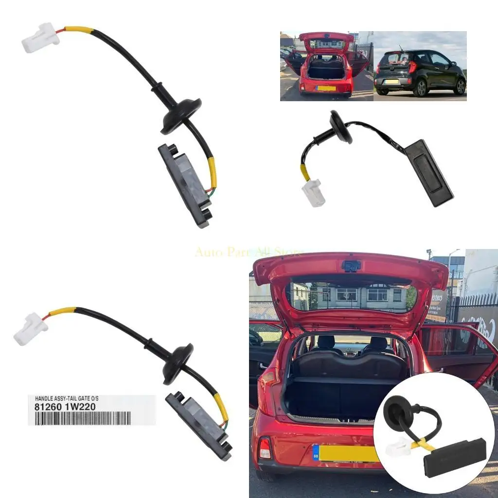 J0MA Tailgate Handle Boot Release Switches Rear Trunk Lid Lock Boot Release Switches Replaces 812601W220 Simple Installation
J0MA Tailgate Handle Boot Release Switches Rear Trunk Lid Lock Boot Release Switches Replaces 812601W220 Simple Installation