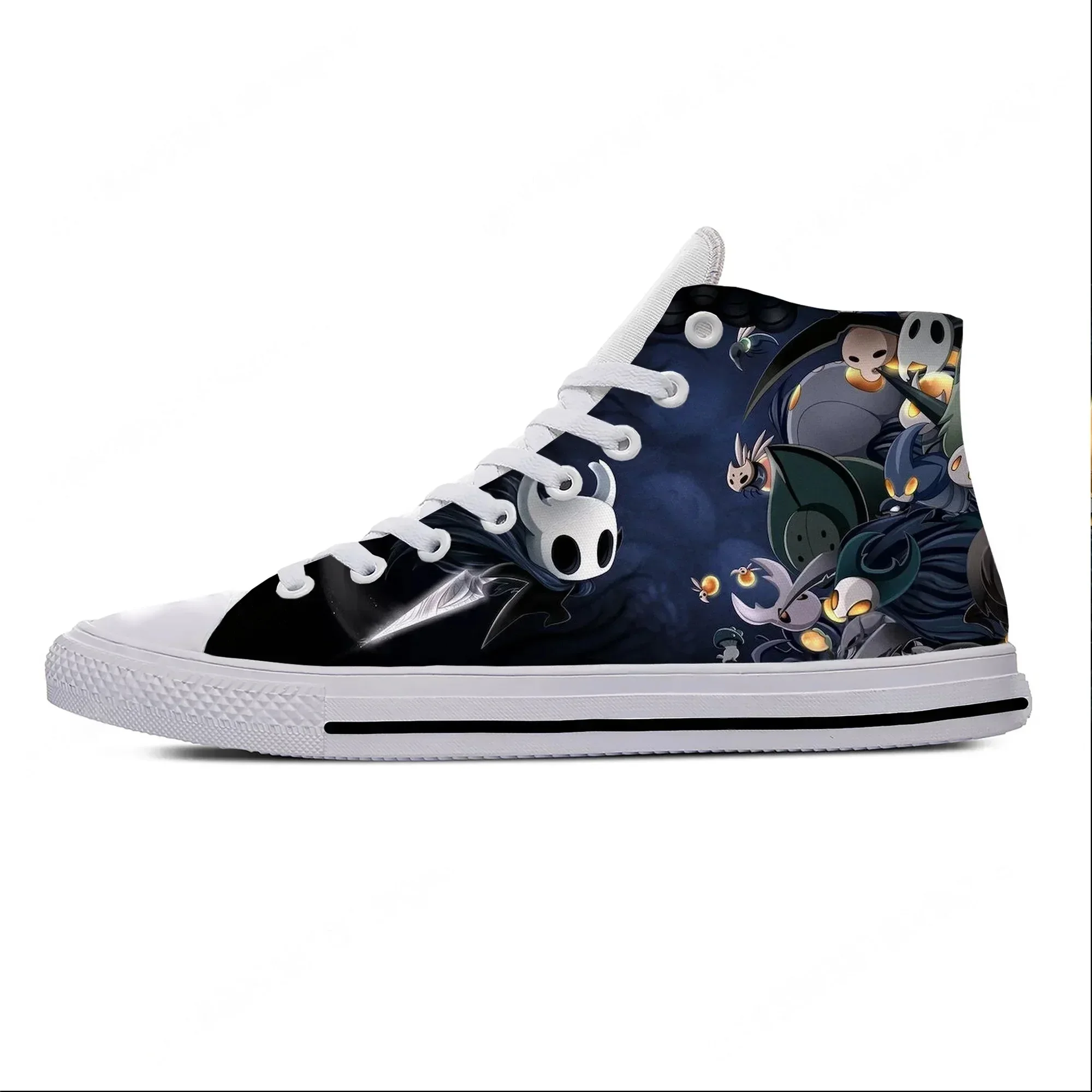 Anime Cartoon Game Ghost Hollow Knight Cool Funny Casual Cloth Shoes High Top Lightweight Breathable 3D Print Men Women Sneakers
Anime Cartoon Game Ghost Hollow Knight Cool Funny Casual Cloth Shoes High Top Lightweight Breathable 3D Print Men Women Sneakers