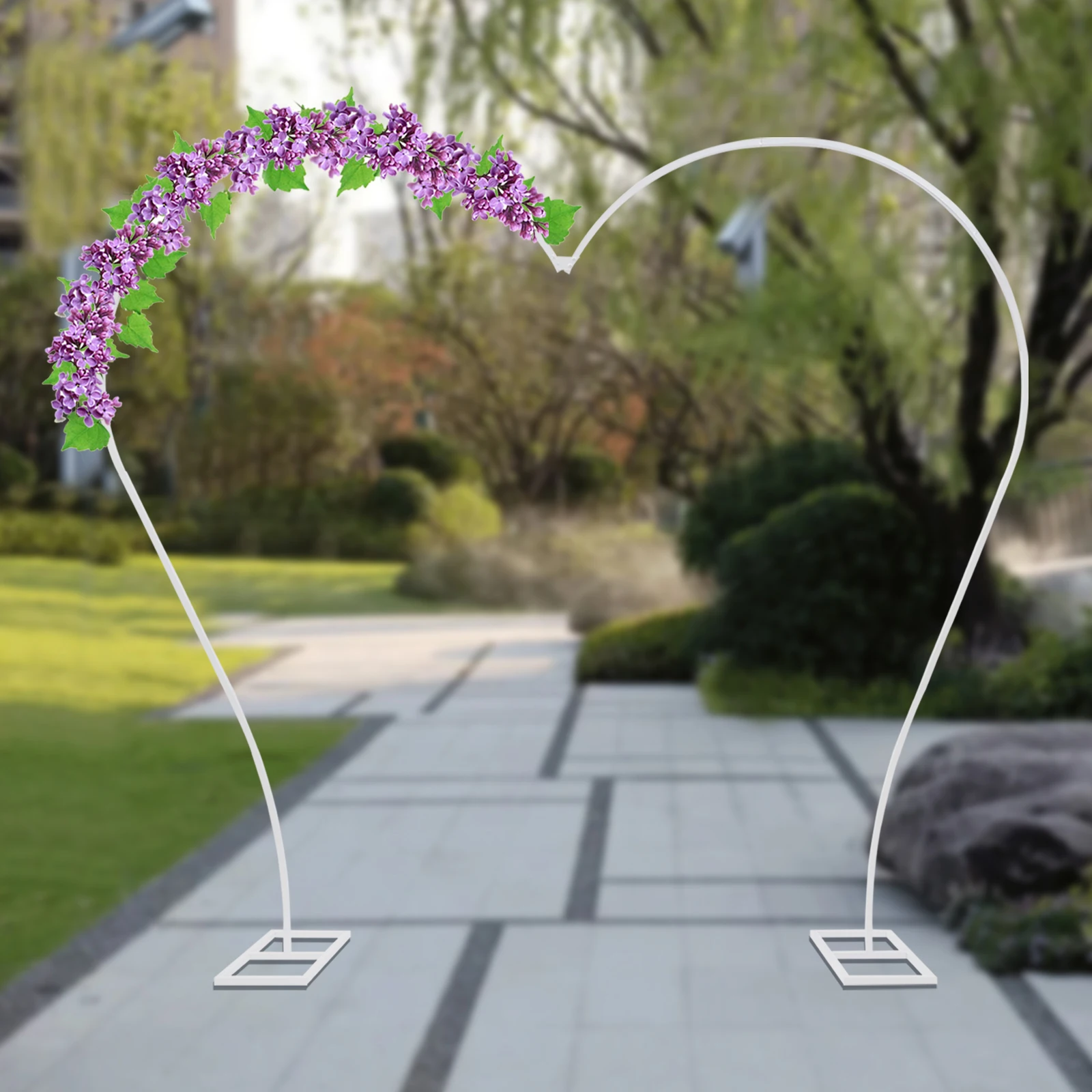 Easy-Maintain Wedding Arch For Multi-Occasions - Smooth Baking Paint Surface Wiped Clean With Wet Towel, Suitable For Weddings
Easy-Maintain Wedding Arch For Multi-Occasions - Smooth Baking Paint Surface Wiped Clean With Wet Towel, Suitable For Weddings