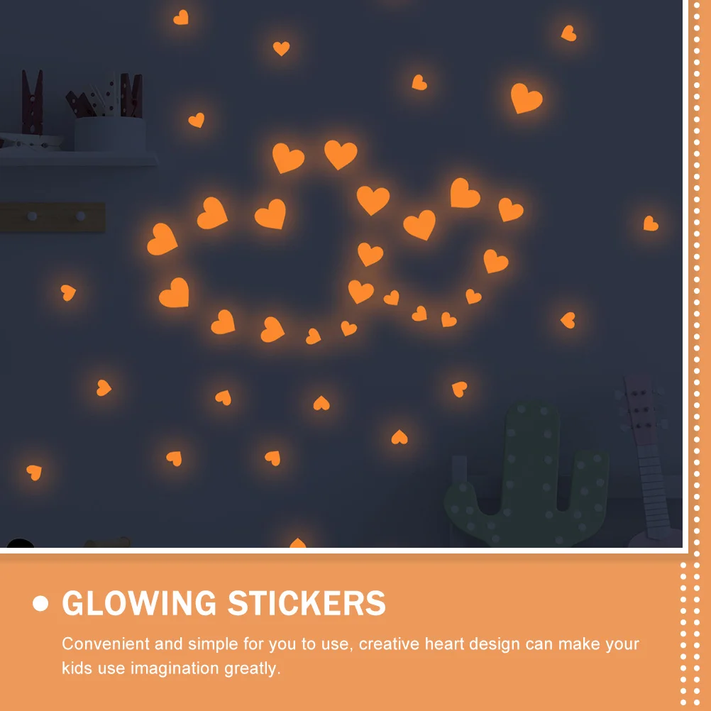 Glowing Heart Wall Stickers Luminous Pvc Easy Apply Remove For Bedroom Ceiling Decor Glow In The Dark
Glowing Heart Wall Stickers Luminous Pvc Easy Apply Remove For Bedroom Ceiling Decor Glow In The Dark