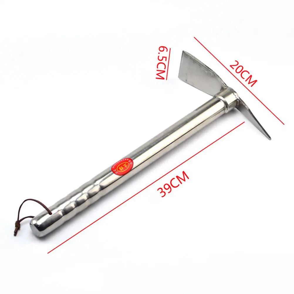 Stainless Steel Hoe Durable Lightweight Gardening Tools Double Use Shovel Planting Soil Moving Handheld Yard Tools
Stainless Steel Hoe Durable Lightweight Gardening Tools Double Use Shovel Planting Soil Moving Handheld Yard Tools