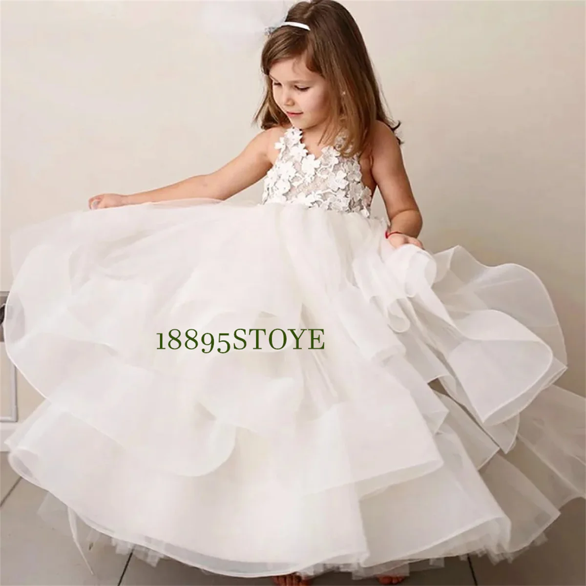 Ball Gown Flower Girl Dresses 2020 Tiered White First Communion Dresses For Girls Long Pageant Gowns
Ball Gown Flower Girl Dresses 2020 Tiered White First Communion Dresses For Girls Long Pageant Gowns