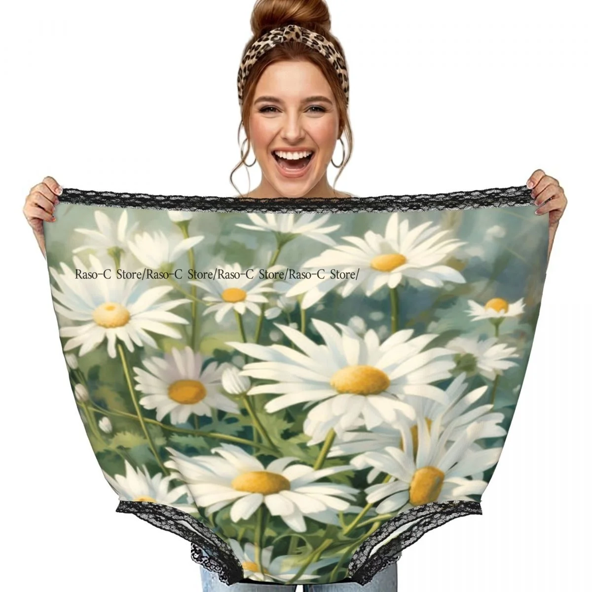 Daisies Painting Grandma Underwear Interesting Prank Funny Gift Panties
Daisies Painting Grandma Underwear Interesting Prank Funny Gift Panties